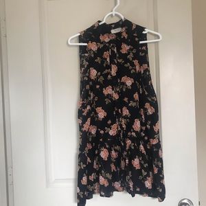 Floral sleeveless dress